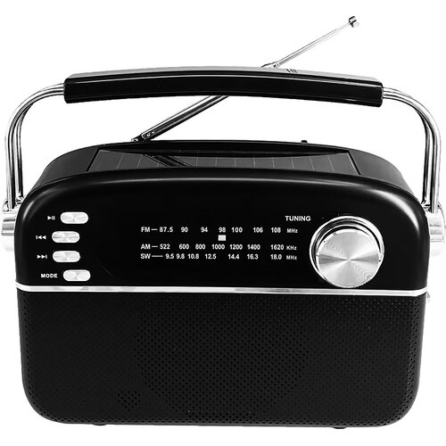 Radio MANTA RDI918B Analogowe Przenośne Czarny