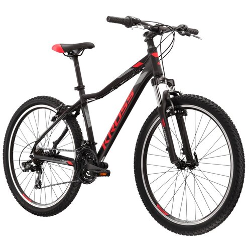 Rower górski MTB KROSS Lea 1.1 D13 26 cali damski Czarno-malinowy