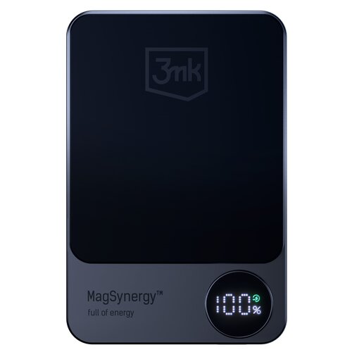 Powerbank 3MK MagSynergy NI+ 5000mAh Czarny