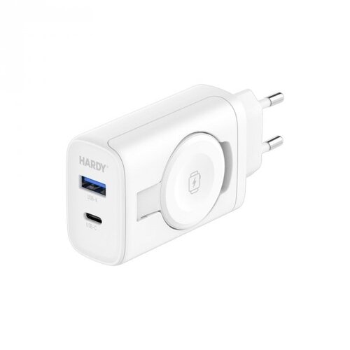 Ładowarka sieciowa 3MK Hardy Charger 33W do Apple Biały