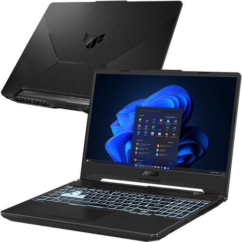Laptop ASUS TUF Gaming A15 FA506NC-HN001W 15.6" IPS 144Hz R5-7535HS 16GB RAM 512GB SSD GeForce RTX3050 Windows 11 Home