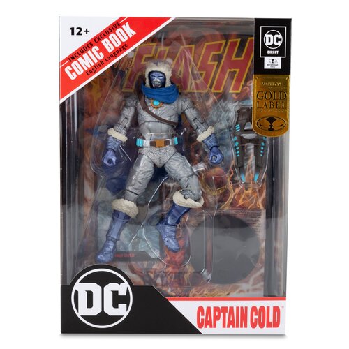 Figurka MCFARLANE DC Direct Captain Cold Variant - Gold Label
