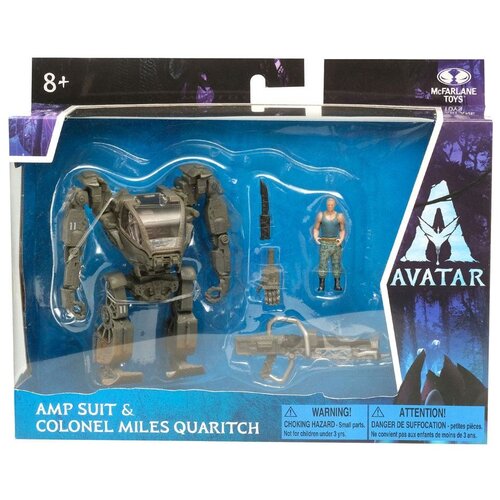Figurka MCFARLANE Avatar W.O.P Deluxe Amp Suit & Colonel Miles Quaritch