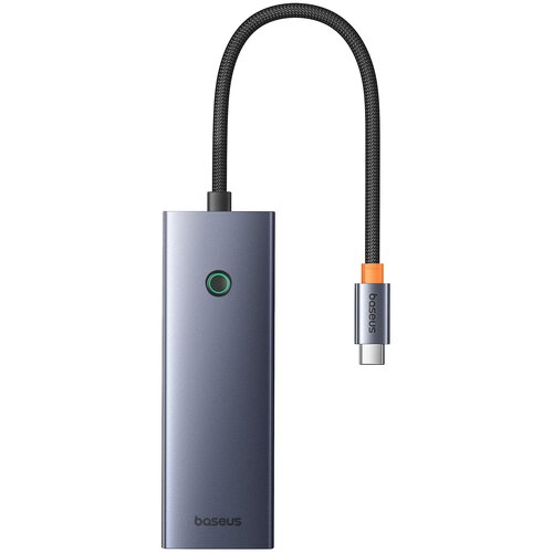 Hub BASEUS UltraJoy Series 7w1 USB Typu C, Pasywny Szary
