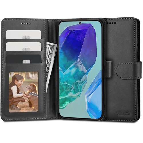 Etui TECH-PROTECT Wallet do Samsung Galaxy M55 5G Czarny