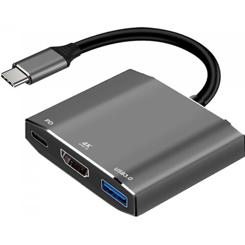 Hub ART OEM-C17 USB Typu C, Pasywny