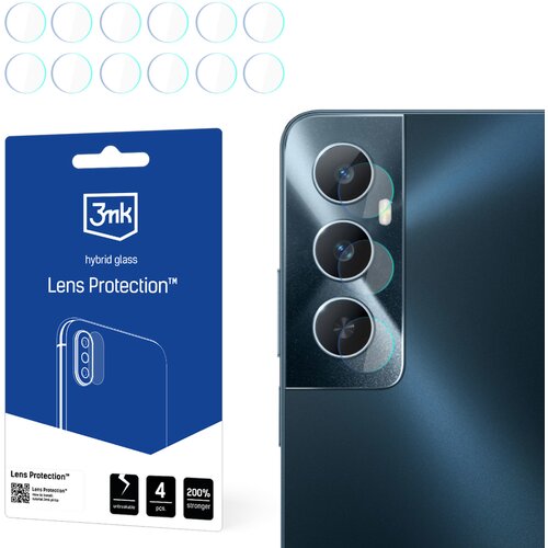 Szkło hybrydowe na obiektyw 3MK Lens Protection do Realme C65