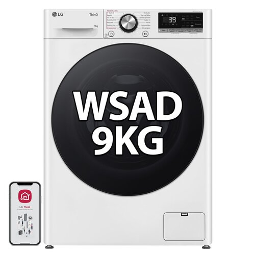 Pralka LG F2W9S72YW KL.A 10kg 1200rpm SteamSpa TurboWash™360