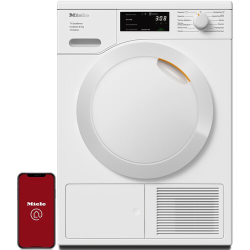 Suszarka MIELE TEC665WP 125 Edition FragranceDos, PerfectDry