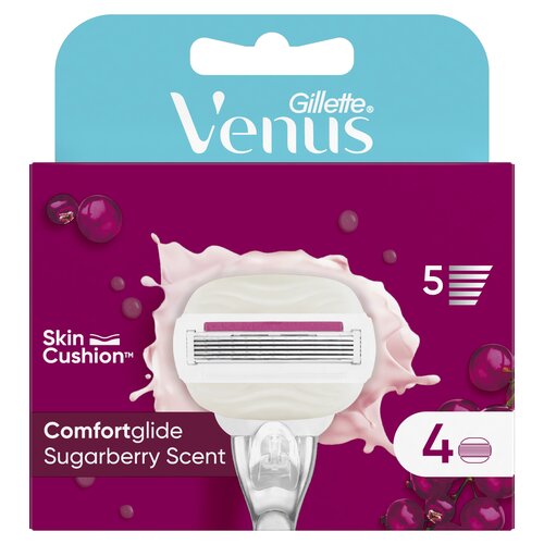Wkłady do golarki GILLETTE Venus ComfortGlide SugarBerry 4 szt.
