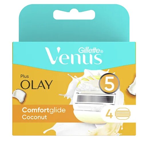 Wkłady do golarki GILLETTE Venus Olay Coconut 4szt