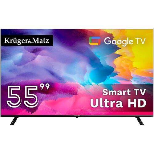 Telewizor KRUGER&MATZ KM0255-SA 55" LED 4K Google TV