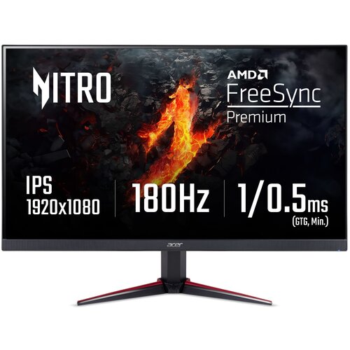 Monitor ACER Nitro VG240YM3bmiipx 23.8" 1920x1080px IPS 180Hz 1 ms [VRB]
