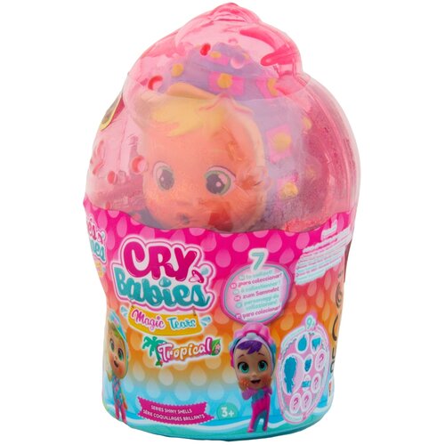 Lalka CRY BABIES Magic Tears Shiny Shells Sandy 910317 (1 lalka)