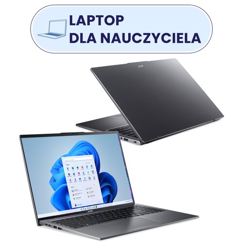 Laptop ACER Swift Go 16 SFG16-72-56G9 16" IPS Ultra 5-125U 32GB RAM 512GB SSD Windows 11 Home, Funkcje AI