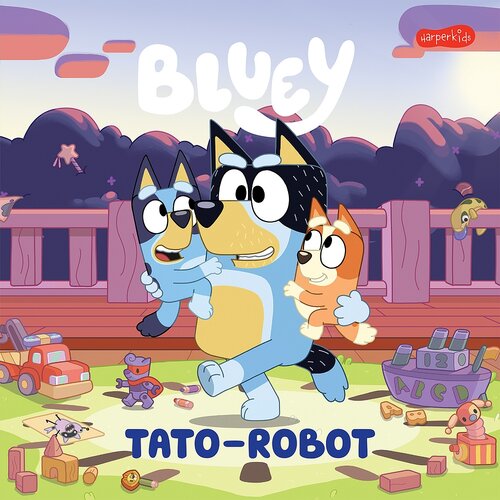 Książka Bluey Tato-robot (miękka okładka)