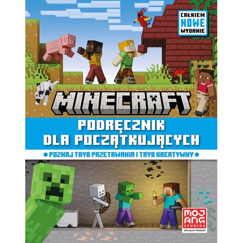 Książka Minecraft Podręcznik dla początkujących Całkiem nowe wydanie 2024 (twarda okładka)