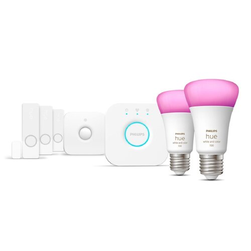 Zestaw startowy PHILIPS HUE  8720169159617 9W E27 + mostek Hue