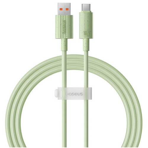 Kabel USB - USB-C BASEUS Habitat 100 W 1m Zielony