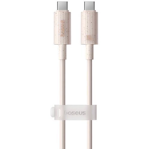 Kabel USB-C - USB-C BASEUS Habitat 100 W 2m Różowy