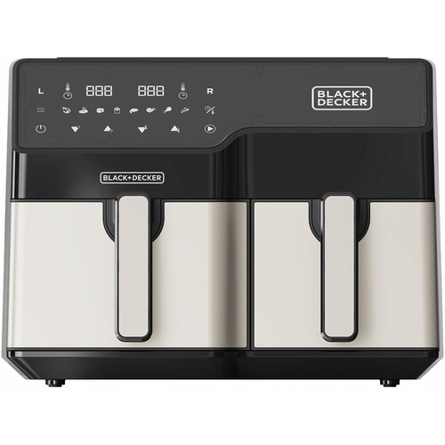 Air Fryer Frytkownica beztłuszczowa BLACK&DECKER ES9730090B z podwójnym koszem