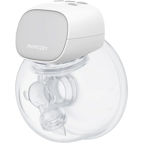 Laktator MOMCOZY S9 Pro Pojedynczy Szaro-biały