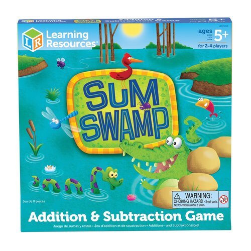 Gra planszowa LEARNING RESOURCES Sum Swamp LER 5052