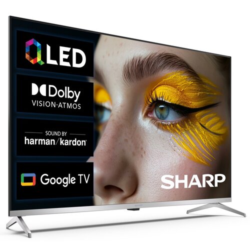 Telewizor SHARP 43GP6765ES 43" QLED 4K Google TV Dolby Atmos Dolby Vision HDMI 2.1