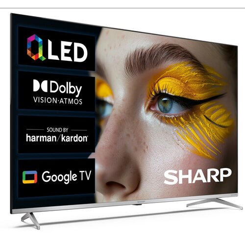 Telewizor SHARP 55GP6765ES 55" QLED 4K Google TV Dolby Atmos Dolby Vision HDMI 2.1