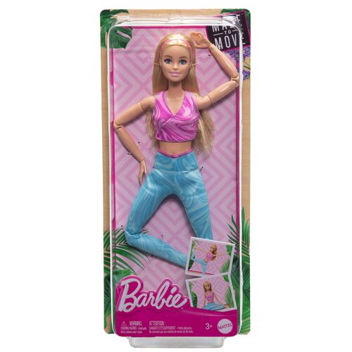 Lalka Barbie Made to Move Blondynka HRH27