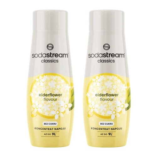 Syrop do saturatorów SODASTREAM Kwiat bzu 2 x 440 ml