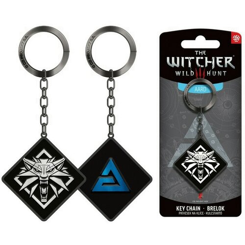 Brelok CENEGA Good Loot: The Witcher 3 AARD Symbol Keychain