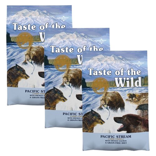 Karma dla psa TASTE OF THE WILD Pacific Stream Łosoś 3 x 2 kg