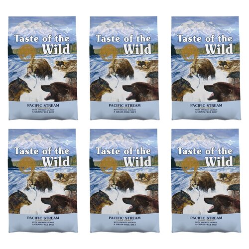 Karma dla psa TASTE OF THE WILD Pacific Stream Łosoś 6 x 2 kg