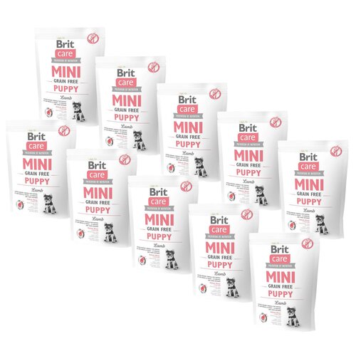 Karma dla psa BRIT Care Mini Puppy Jagnięcina 10 x 400 g