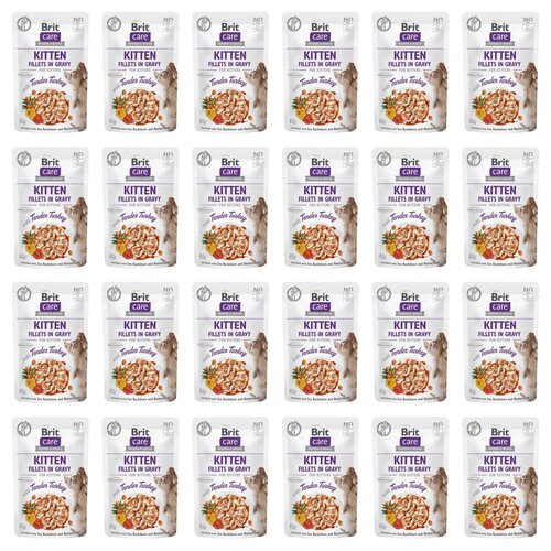 Karma dla kota BRIT Care Indyk w sosie 24 x 85 g