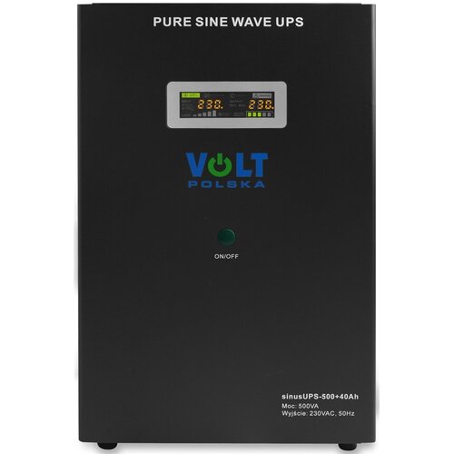 Zasilacz UPS VOLT sinusUPS 500VA 300W + 40Ah