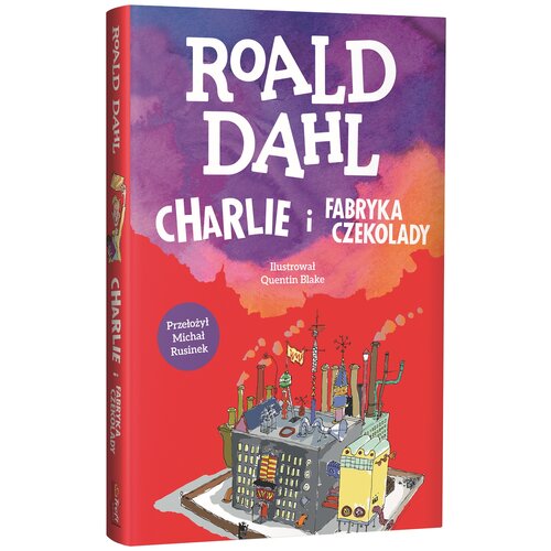 Książka Charlie i fabryka czekolady Roald Dahl (twarda okładka)