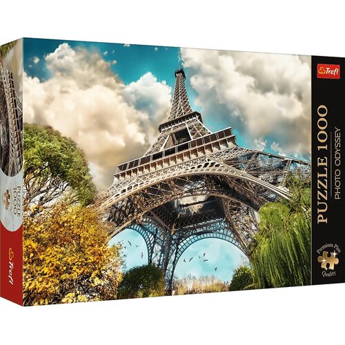Puzzle TREFL Premium Plus Quality Photo Odyssey Wieża Eiffel w Paryżu 10815 (1000 elementów)
