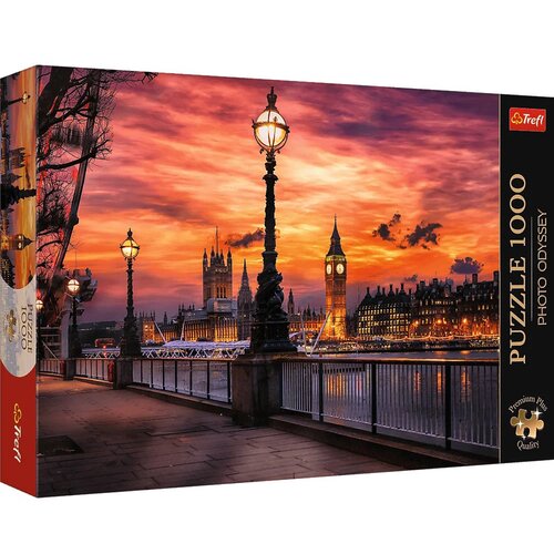 Puzzle TREFL Premium Plus Quality Photo Odyssey Big Ben Londyn 10827 (1000 elementów)