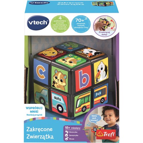 Zabawka interaktywna VTECH Zakręcone zwierzątka 61907