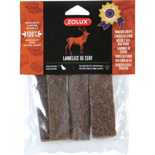 Przysmak dla psa ZOLUX Paski z jelenia 100 g