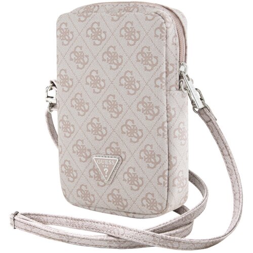 Torebka GUESS Zip 4G Triangle Różowy