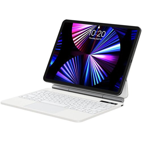 Etui na iPad BASEUS Brilliance Pro Biały Klawiatura