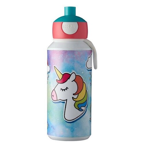 Butelka plastikowa MEPAL Campus Unicorn 400 ml Wielokolorowy