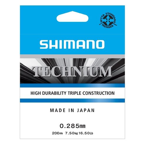 Żyłka SHIMANO Technium 0.285 mm / 200 m Szary