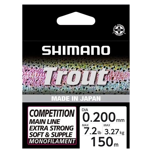 Żyłka SHIMANO Trout Competition 0.20 mm / 150 m Czerwony