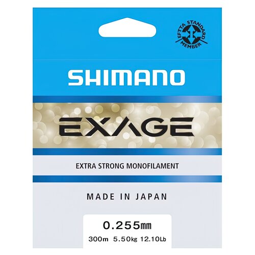 Żyłka SHIMANO Exage 0.255 mm / 300 m Szary