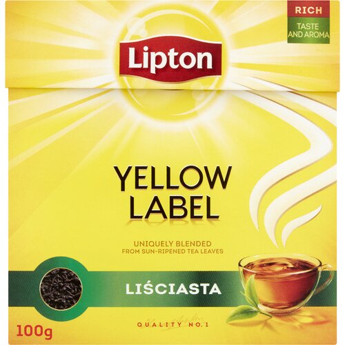 Herbata LIPTON Yellow Label 100 g