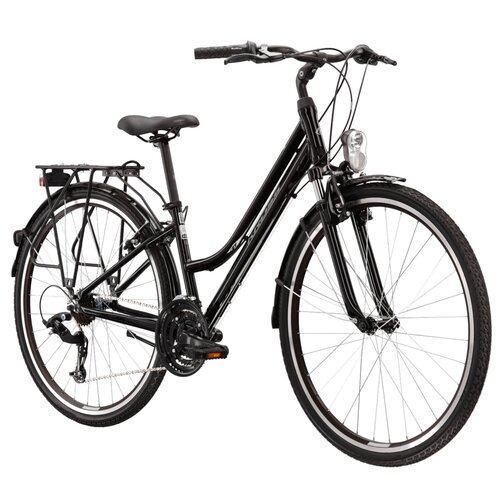 Rower trekkingowy KROSS Trans 1.0 D15 28 cali Shimano Tourney damski Czarno-szary